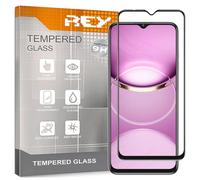 REY Verre Trempé 3D pour OUKITEL C60 - C60 Pro, Noir, Protecteur d'écran qualité supérieure, Protection Complète, 3D, 4D, 5D