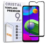 REY Verre Trempé 3D pour Samsung Galaxy M02 - M02s - A02 - A02s - A03S - A03 - A03 Core, Noir, Protecteur d'écran qualité supérieure, Protection Complète, 3D, 4D, 5D