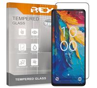 REY Verre Trempé 3D pour TCL 50 SE 4G - 50 XL 5G - 50 XL NXTPAPER 5G, Noir, Protecteur d'écran qualité supérieure, Protection Complète, 3D, 4D, 5D