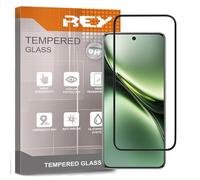 REY Verre Trempé 3D pour Vivo X200 FE - S30 Pro Mini 5G, Noir, Protecteur d'écran qualité supérieure, Protection Complète, 3D, 4D, 5D