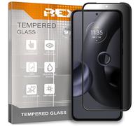 REY Verre Trempé Anti espionnage pour Motorola Edge 30 Neo, Protecteur d'écran qualité supérieure