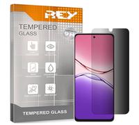 REY Verre Trempé Anti espionnage pour Oppo A5 4G/5G 2025 - A5X, Protecteur d'écran qualité supérieure