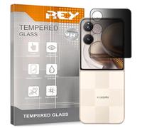 REY Verre Trempé Anti espionnage pour XIAOMI Mix Flip 2, Protecteur d'écran qualité supérieure