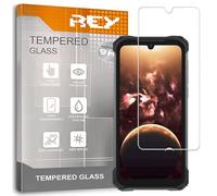 REY Verre Trempé pour DOOGEE S86 - S86 Pro - X93, Protecteur d'écran qualité supérieure