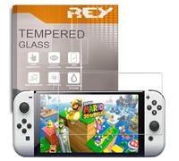 REY Verre Trempé pour Nintendo Switch OLED, Protecteur d'écran qualité supérieure
