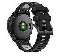 REYDA Bracelet en silicone compatible avec Garmin D2 Delta/D2 Mach 1, 22 mm, bracelet de rechange en silicone pour Garmin Instinct 2/Instinct/Instinct Crossover/Descent G1