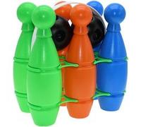 Reydon jeu de bowling junior 23,5 x 15 x 13,5 cm vert/orange/bleu Bleu G