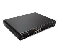 Reyee Commutateur PoE géré Gigabit Couche 2 à 8 Ports, Noir