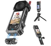Reygeak cadre aluminium Insta360 X4, support rapide, filetage 6,35 mm, étui protection objectif