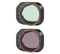 REYGEAK Mini 4 Pro Kit de filtres d'objectif ND variables VND 2-32 (1-5 arrêt) et VND 64-512 (6-9 arrêts), compatible avec DJI Mini 4 Pro, cadre en alliage d'aluminium