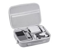 REYGEAK Sac de Transport pour DJI Mini 4 Pro, Sac de Voyage Portable pour DJI Mini 4 Pro Fly More Combo (pour contrôleur DJI RC 2) Drone Sac à bandoulière, Gris, Set de valises