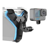 REYGEAK Sangle de Casque de Moto avec mentonnière pour GoPro Hero 10 Hero 9 Hero 8 Hero 7/6/5/4 DJI Osmo Action，Insta 360 et la Plupart des caméras d'action de Sport (Style de Base)