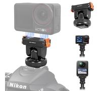 REYGEAK Support Rotule Extension à Dégaement Rapide Magnétique pour DJI Osmo Action 3/4/5 Pro DJI Osmo 360