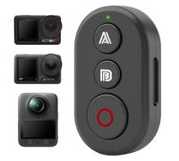 REYGEAK Télécommande Compatible avec Les caméras DJI Action 6/Aion 5 Pro/Action 4/Osmo 360, portée de 25 m, Suivi précis des mouvements, Bracelet Intelligent, Support vélo