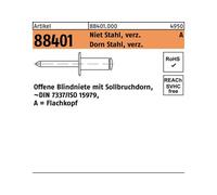 Reyher Rivet POP R 88401 Flachkopf