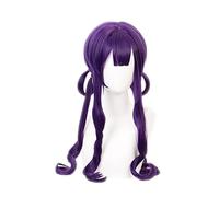 REYHS Anime Kwai Akane Aoi Perruque Violet Cosplay Costume Jibaku Shounen Toilettes Hanako-kun Perruque de cheveux synthétiques pour femme