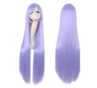 REYHS Anime Wig Hannah Annafellows Perruque de cosplay pour Kuroshitsuji, perruque longue et droite, pour Halloween, fête costumée, spectacle d'anime, événement cosplay, concerts, perruque quotidienne