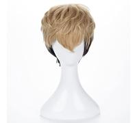 REYHS Anime Wig SangWoo Perruque de cosplay pour killing harceling, perruque courte marron et noire, costume d'Halloween, pour Halloween, fête costumée, spectacle d'anime, événement cosplay, concerts
