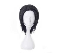 REYHS Perruque Yuta Okkotsu Cosplay pour Jujutsu Kaisen, perruque courte noire, perruque d'Halloween pour Halloween, fête costumée, spectacle d'anime, concerts, perruque quotidienne (taille : style B)