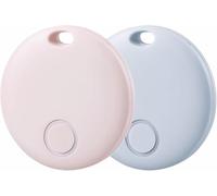 Reyke Smart Tag, Traqueur de Bagages, Fonctionne avec Apple Find My (iOS Uniquement), Localisateur d'Articles pour Clés, Sac à Dos, Portefeuille, Animaux Domestiques, Étanchéité, 2 Pièces