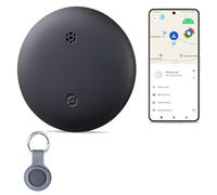 Reyke Tracker GPS Android, Air Smart Tag Compatible avec Google Find My (Android Uniquement), localisateur de clés pour clés, Bagages, Valise, Portefeuille, étanche IP66, 1 Paquet