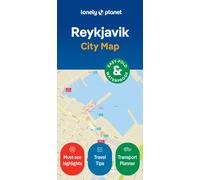 Lonely Planet – Reykjavik City Map – anglais – 2e édition