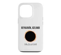 Reykjavík Islande Eclipse Solaire 08.12.2026 Coque pour iPhone 13 Pro