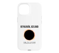 Reykjavík Islande Eclipse Solaire 08.12.2026 Coque pour iPhone 15
