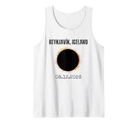 Reykjavík Islande Eclipse Solaire 08.12.2026 Débardeur