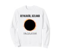Reykjavík Islande Eclipse Solaire 08.12.2026 Sweatshirt