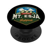 Reykjavik MT. Esja PopSockets PopGrip Adhésif