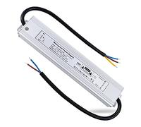 REYLAX Transformateur 220V 24V 60W Imperméable Alimentation LED Transfo Entrée 100-260V AC Sortie DC 24V 2,5A Driver Tension Constante étanche IP67 Adaptateur Basse Tension pour CCTV Bande Led