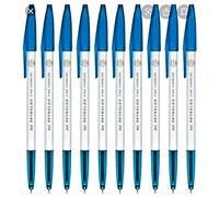Reynolds 045 Fine Carbure Ballpen(Blue) Pack of 10 - 5 packs (50 pcs)