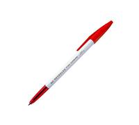 Reynolds 045 Lot de 10 stylos bille à encre fine Rouge