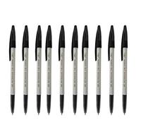 Reynolds 045 Stylo bille Noir Carbure Fine Lot de 10