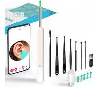 Reyova Kit Pro, Reyovac Pro Oreille, Camera Oreille Nettoyage, Appareil Nettoyage Oreilles, Dispositif de Nettoyage Précis et Sécurisé, aux Adultes/Personnes Âgées/Enfants (Blanc)