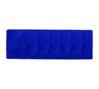 Reyox Lot de 6 Tapis Carrés pour Salle de Classe, Coussins de Sol Doux et Antidérapants pour Activités de Groupe et Zones de Marquage Bleu Roi