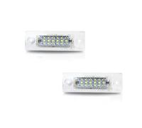 Reyukhn Feux Plaque D'immatriculation Arrière Voiture LED Blancs 12V Pour VW Pour Touran Pour Golf Pour Jetta Pour Passat Pour Caddy Nombre Plaque D'immatriculation Lumière Lampe