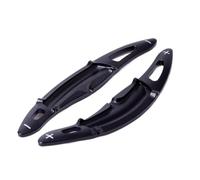 Reyukhn Palettes Au Volant Pour Panamera Pour Macan Pour Cayenne Pour Carrera 991 Voiture Volant Changement Vitesse Palette Manette Extension 2 Pièces Garniture Intérieure(Black)