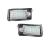 Reyukhn Pour A3 Pour A4 S4 RS4 B6 B7 Pour A6 RS6 S6 C6 S5 Pour Q7 Pour A8 S8 Pour Avant LED Lumière Plaque D'immatriculation Canbus Lampe 2 Pièces Nombre Plaque D'immatriculation Lumière Lampe