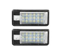 Reyukhn Pour A3 S3 Pour A4 S4 Pour A6 C6 Pour A8 S8 Pour Q7 12V Lumière LED Lumière Plaque D'immatriculation Voiture 1 Paire Nombre Plaque D'immatriculation Lumière Lampe