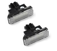 Reyukhn Pour Benz S203 E W211 S211 Pour CLS W219 SLK Canbus Blanc LED Numéro D'immatriculation Éclairage Plaque Nombre Plaque D'immatriculation Lumière Lampe(2piece)