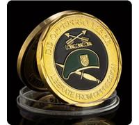 REZAJDUIE Pièce commémorative de l'armée américaine, pièce de défi, Souvenir des Forces spéciales, Cadeau des bérets Verts