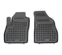 REZAW PLAST 201209P Tapis de sol Caoutchouc noir Avant Compatible avec CITROËN Nemo Van AA, PEUGEOT Bipper Van AA, FIAT Fiorino III Van/Break 225