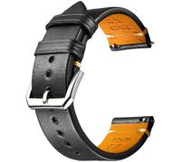 REZERO Bracelet de Montre à Dégagement Rapide, Sangle de Montre en Cuir Véritable de Veau Italien, Lanière de Montre de Remplacement Classiques pour Homme, Femme 18mm 19mm 20mm 21mm 22mm 23mm 24mm