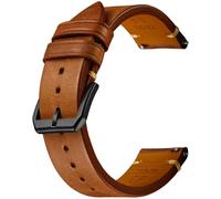 REZERO Bracelet de Montre à Dégagement Rapide, Sangle de Montre en Cuir Véritable de Veau Italien, Lanière de Montre de Remplacement Classiques pour Homme, Femme 18mm 19mm 20mm 21mm 22mm 23mm 24mm
