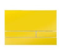 Rezi Modern Bouton de commande wc boutons poussoirs rectangulaires 261x174mm jaune tournesol BB3651M11GZ