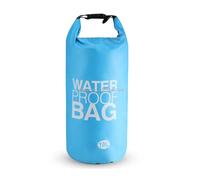 RezReady Sac Extérieur Imperméable 10L - PVC Drybag avec Bandoulière, kl-bleu