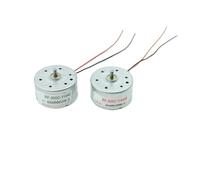 RF-300C-11440 Micro 300 Motor DC 1.5V-6V 5V 6500RPM Mini 24mm Round Spindle Motor Silent DIY CD DVD Player Toy Fan Engine(Model B)