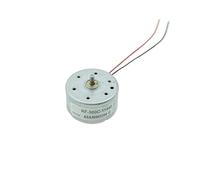 RF-300C-11440 Micro moteur 300 DC 1.5 V-6 V 5 V 6500 tr/min Mini moteur à broche ronde de 24mm silencieux for bricolage lecteur CD DVD moteur de ventilateur de jouet Loder pièces de rechange(MODEL A_D